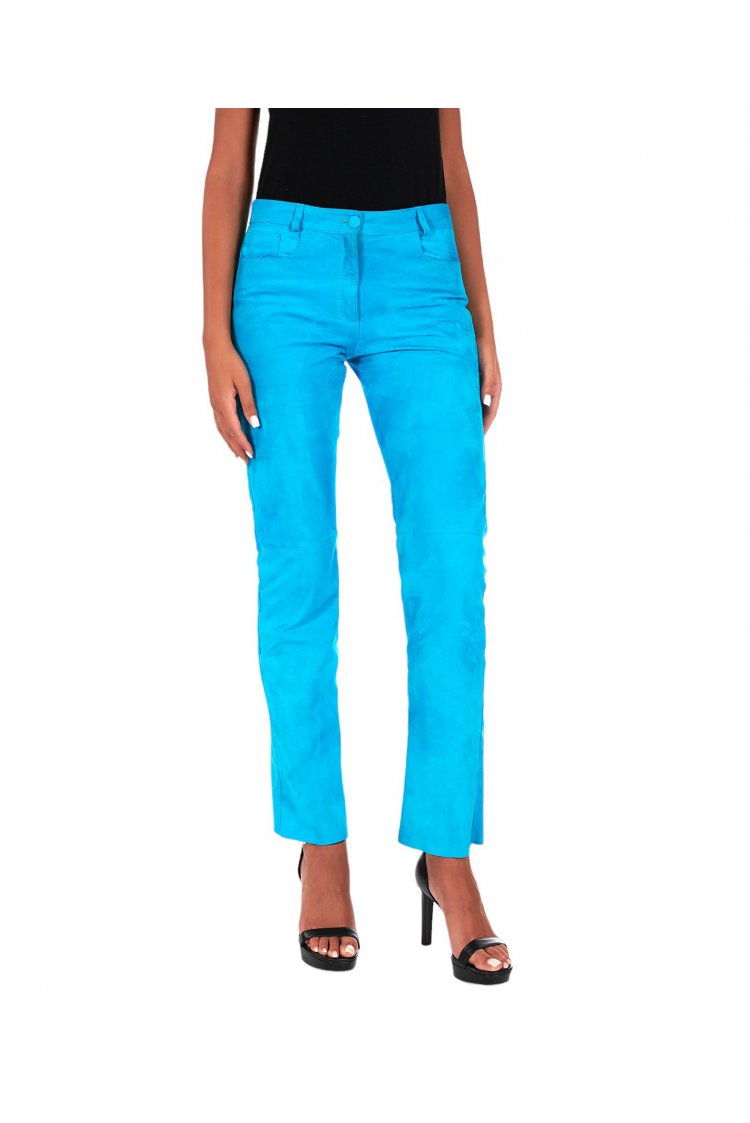 Pantalone in camoscio...
