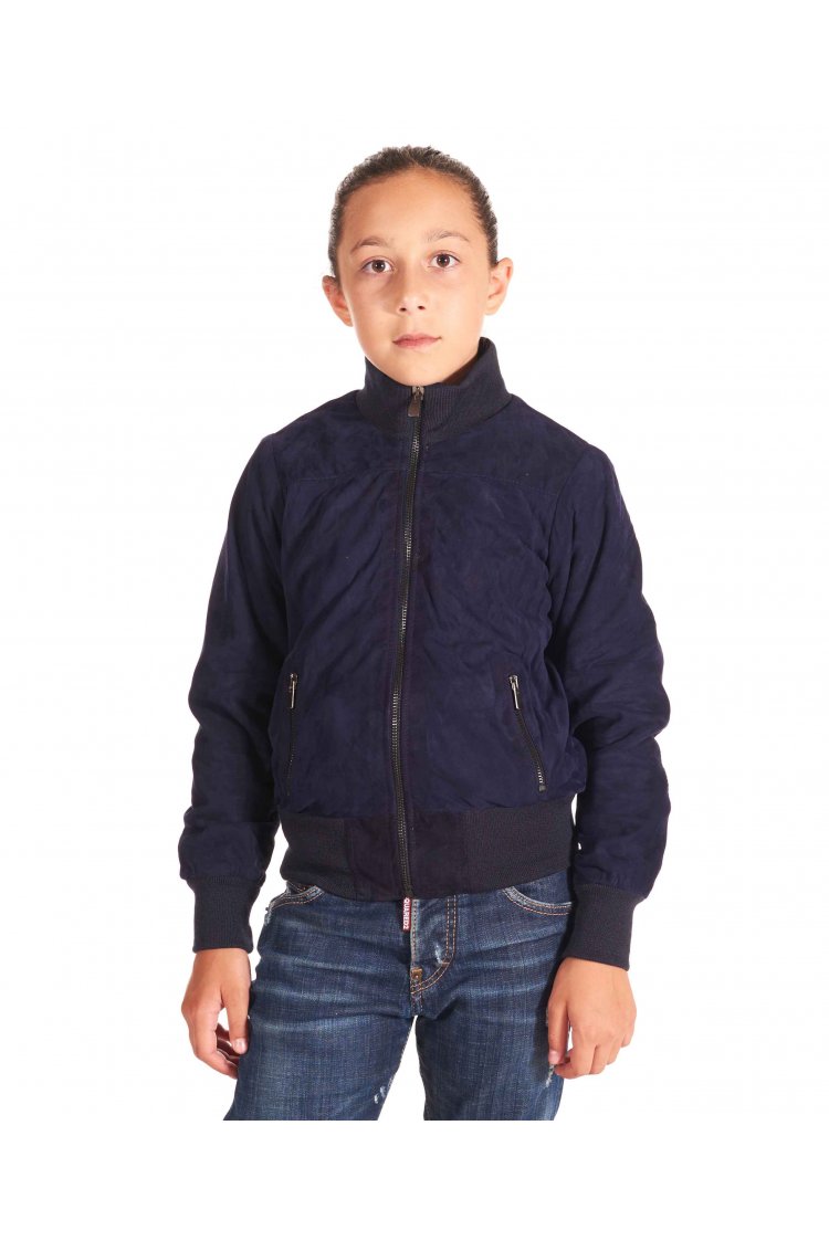 Bomber Baby Unisex in pelle...