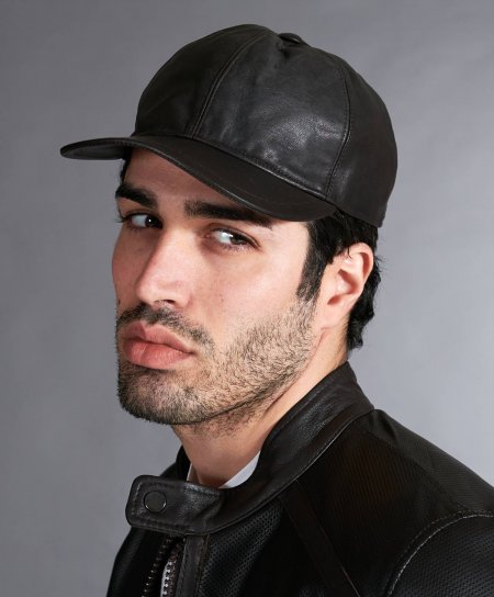 Cappello baseball in pelle...