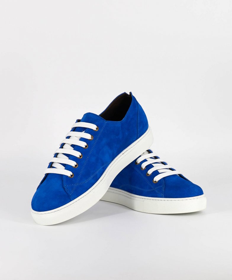 Scarpe blu elettrico best sale uomo