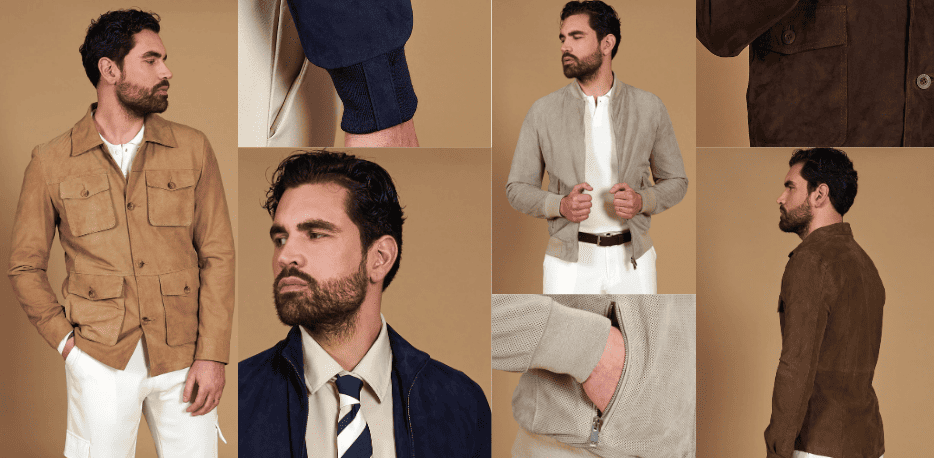 Giacche scamosciate