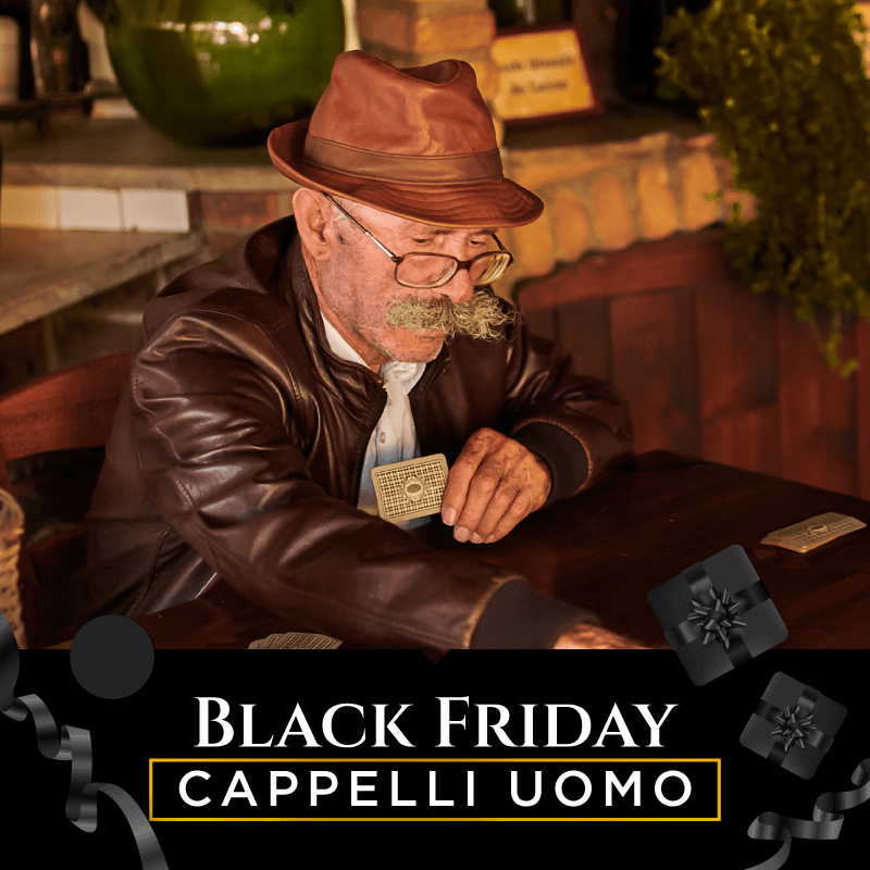 Black Friday - Cappelli in pelle