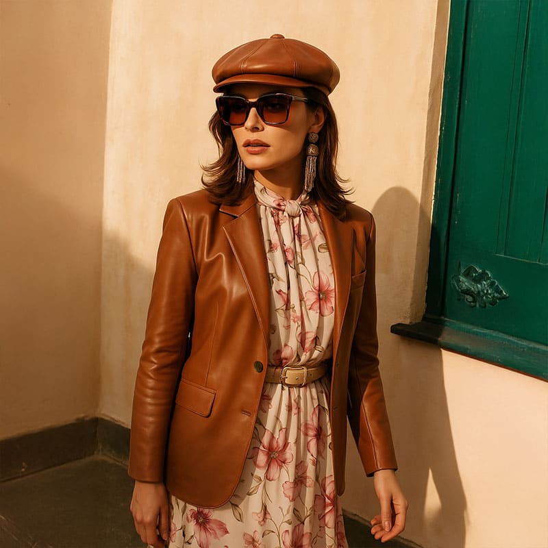 Cappelli in Pelle Donna
