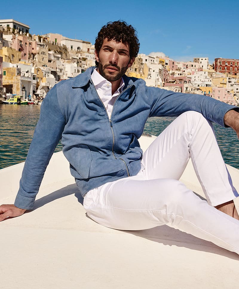 Giacche scamosciate uomo